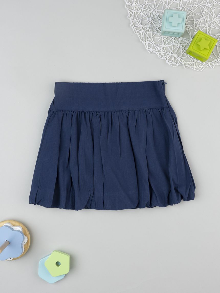 Gonna baloon bambina blu scuro