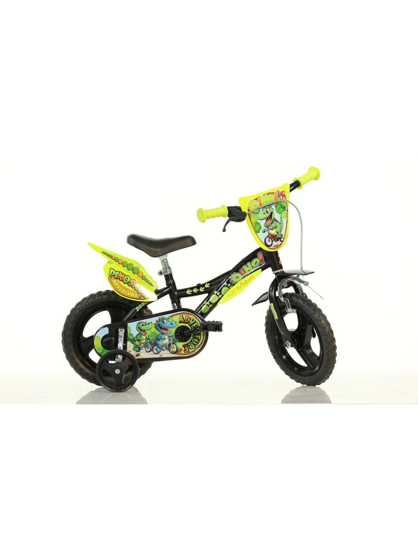 Bicicletta 10 pollici dinosaur con stabilizzatori – dino bikes