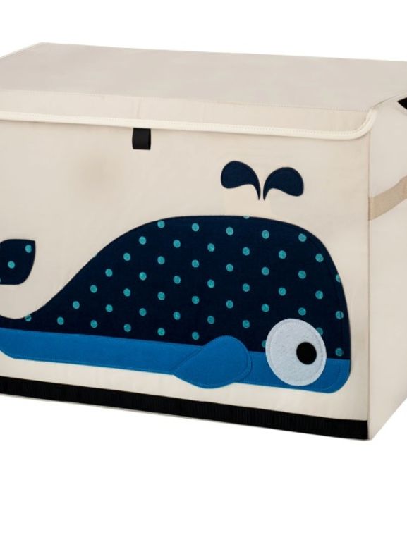 Baule portagiochi con balena - 3 sprouts