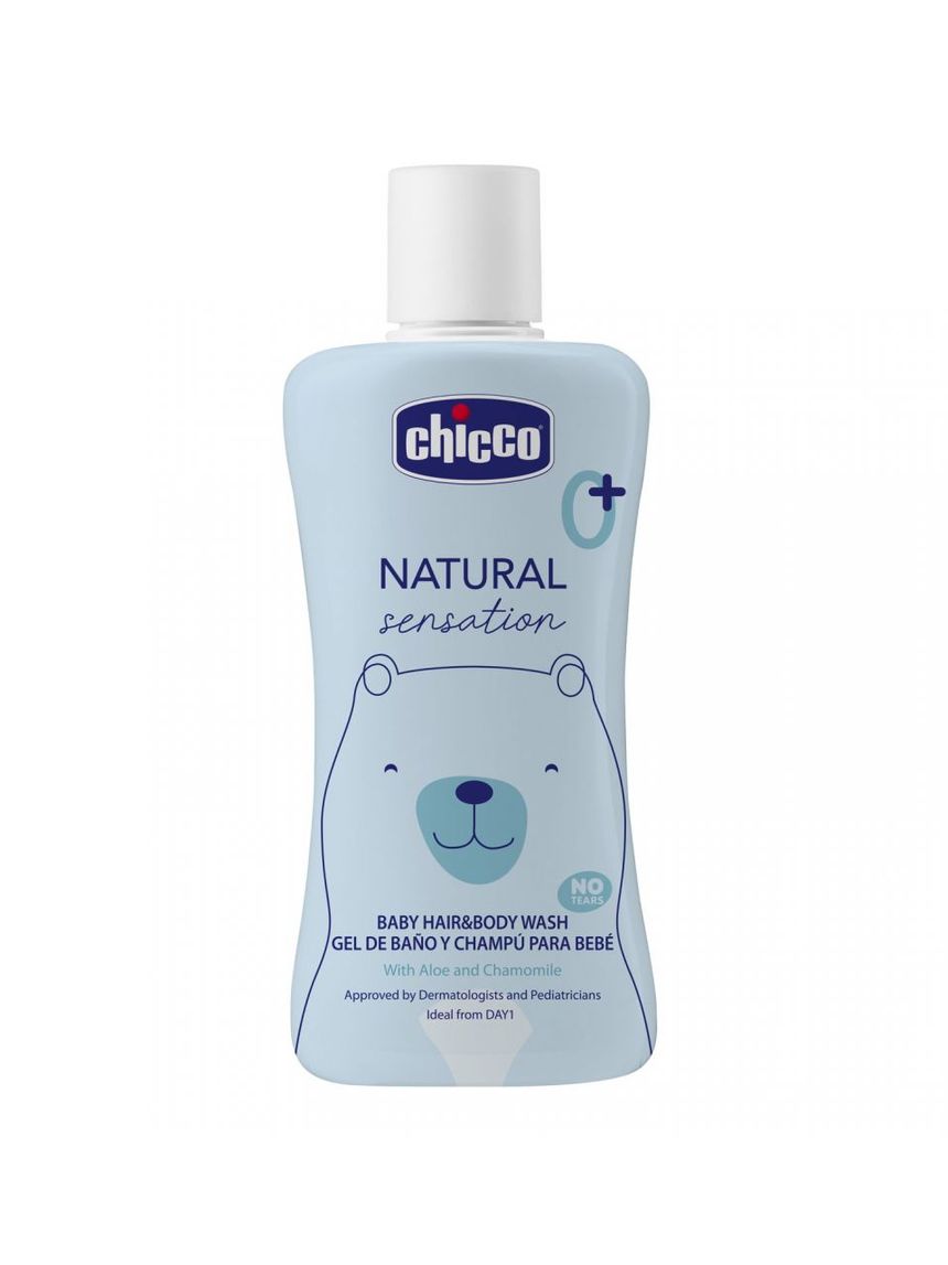 Baby detergente corpo&capelli natural sensation 200 ml - chicco