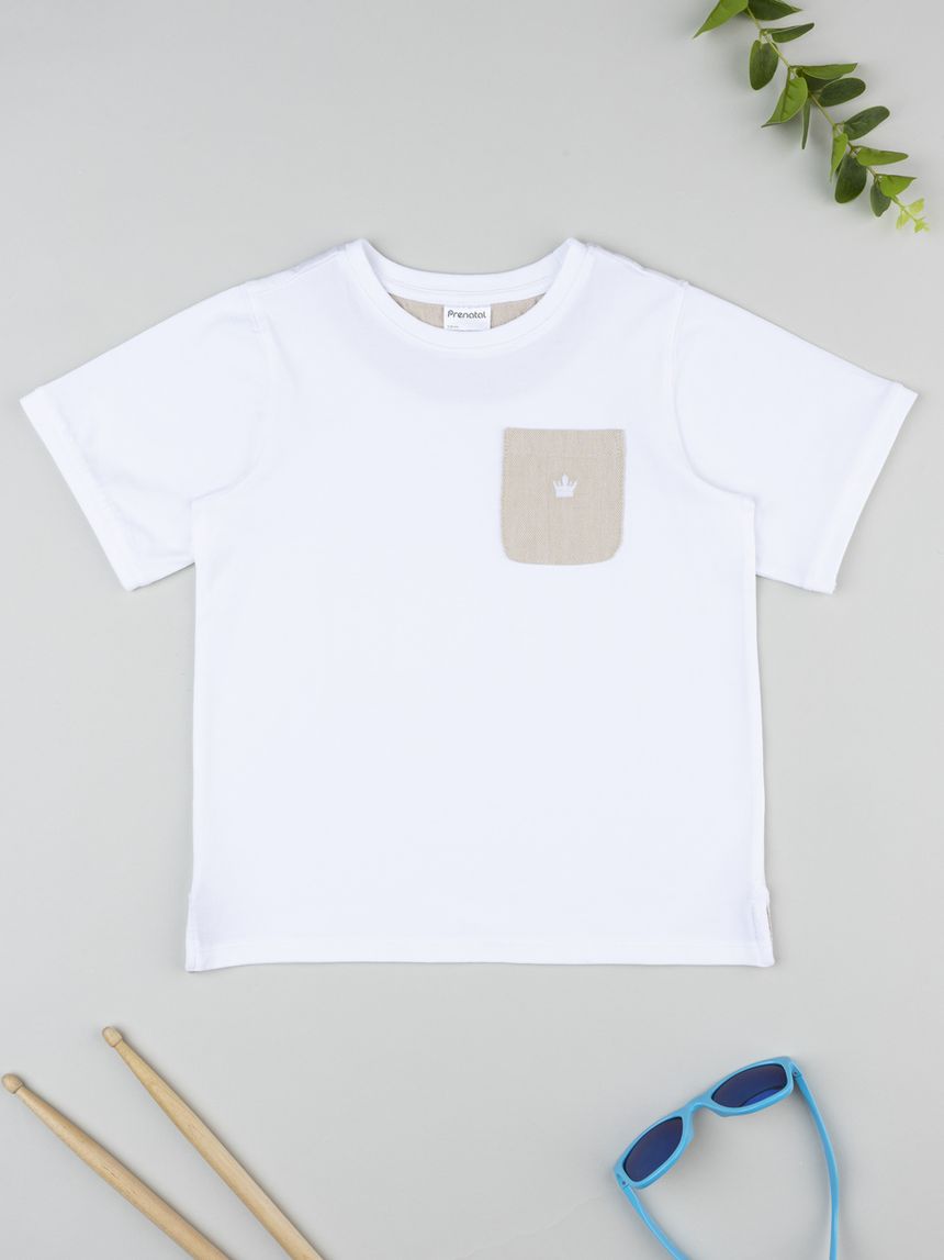 T-shirt elegant bambino taschino