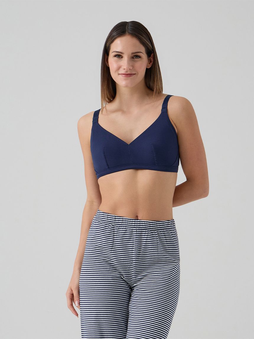 Reggiseno allattamento blu notte