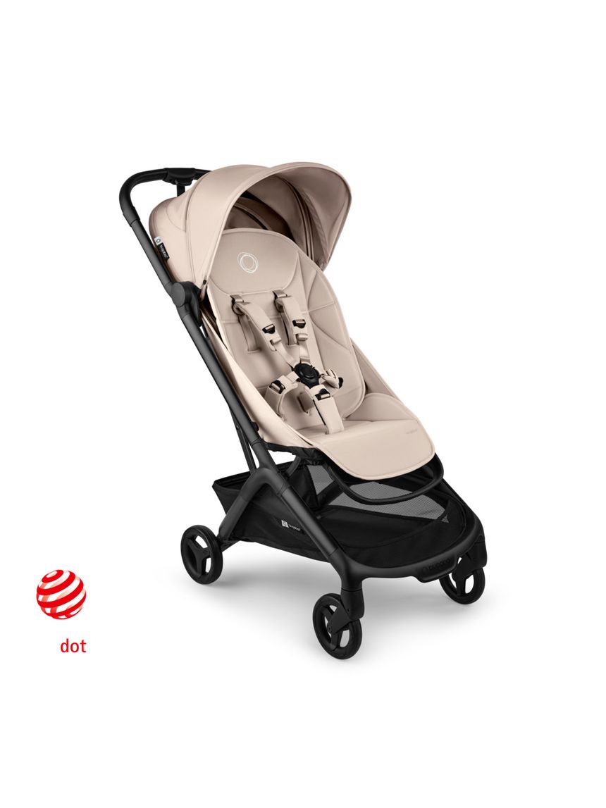 Passeggino da viaggio ultra-compatto butterfly 2 desert taupe - bugaboo