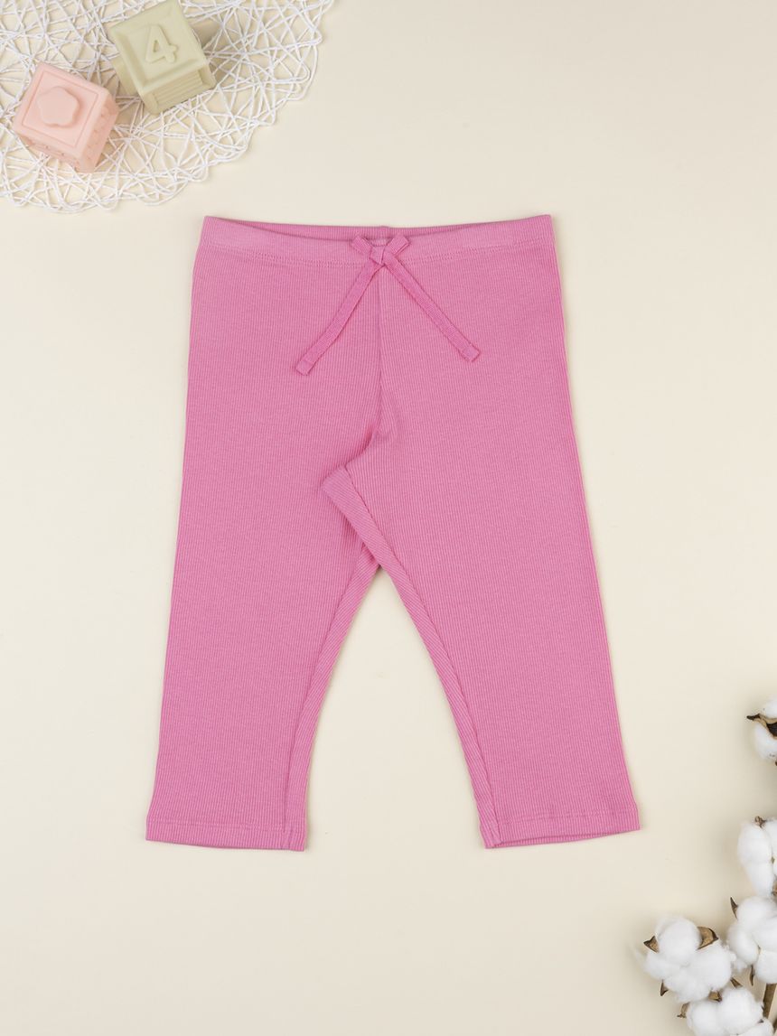 Legging bimba rosa