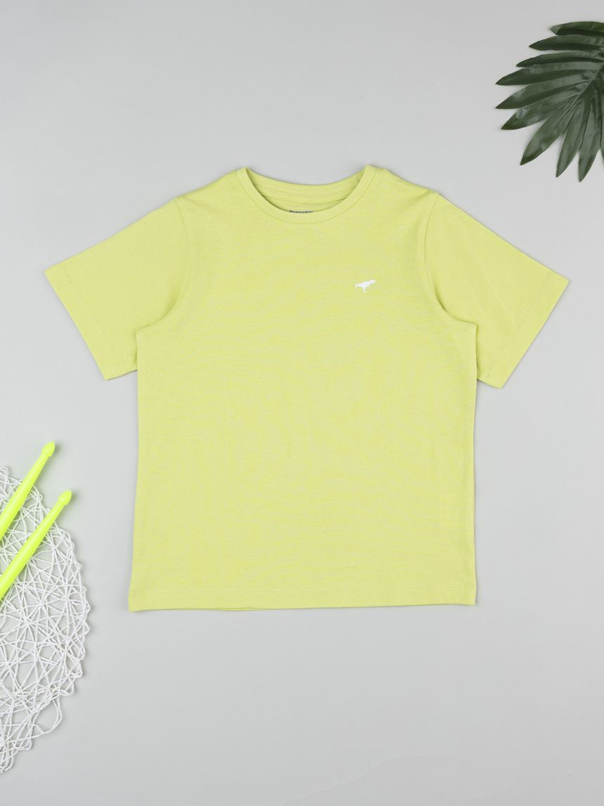 T-shirt bambino verde chiaro
