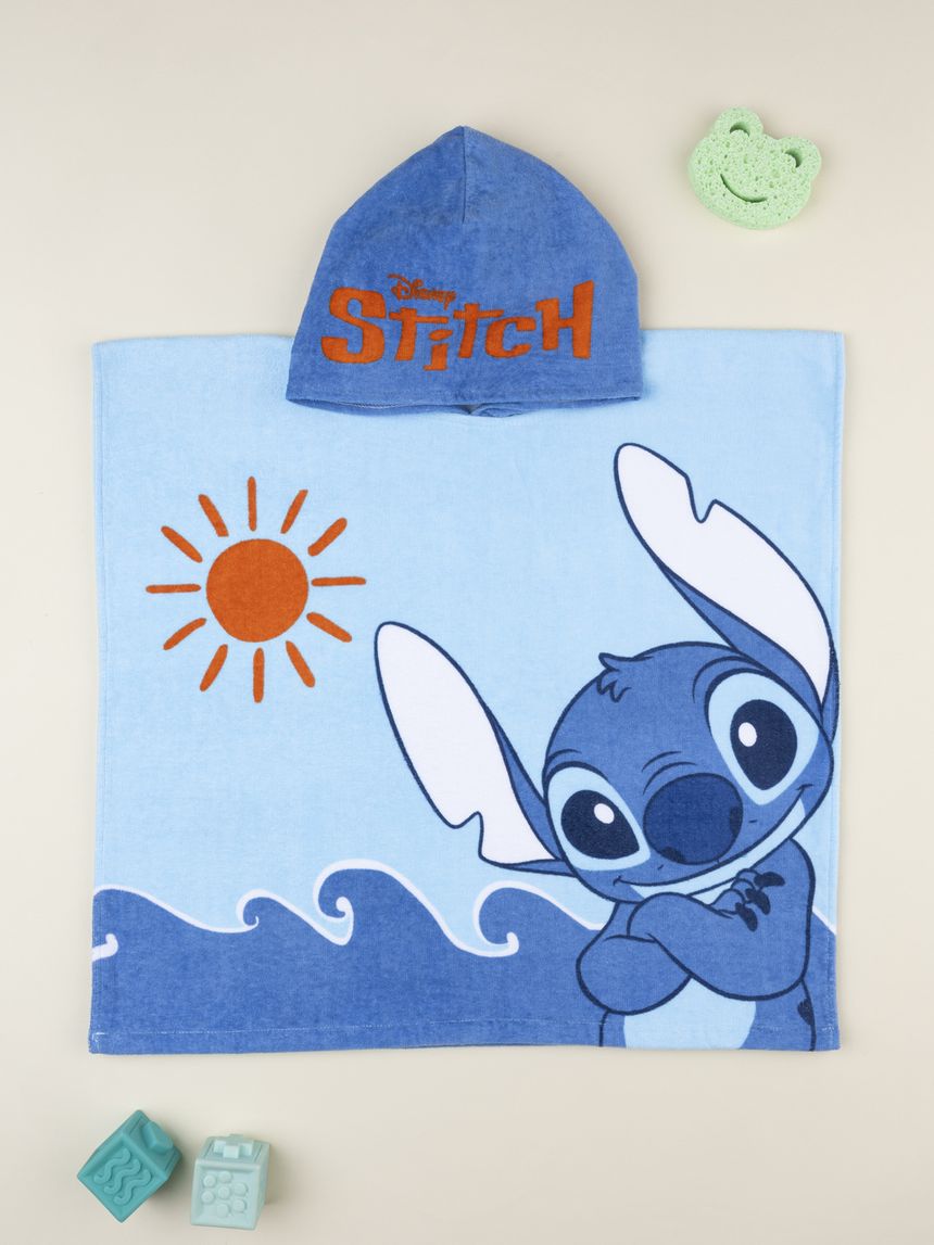 Poncho mare bimbo stitch