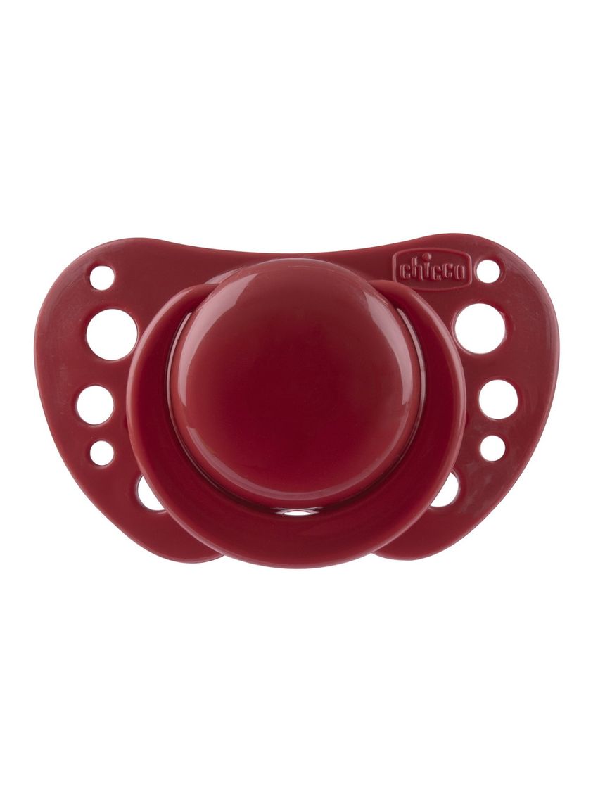 Succhietto physioforma air rosso in silicone 6-16 mesi - 2 pezzi - chicco