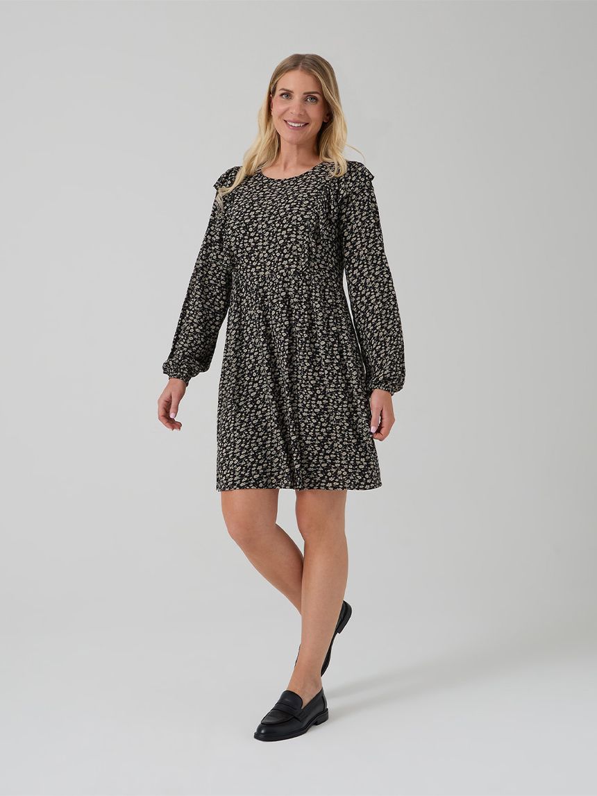 Abito allattamento fantasia allover