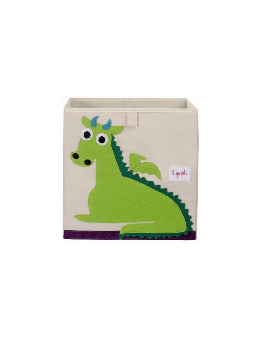 Cesta quadrata portaoggetti drago - 3 sprouts