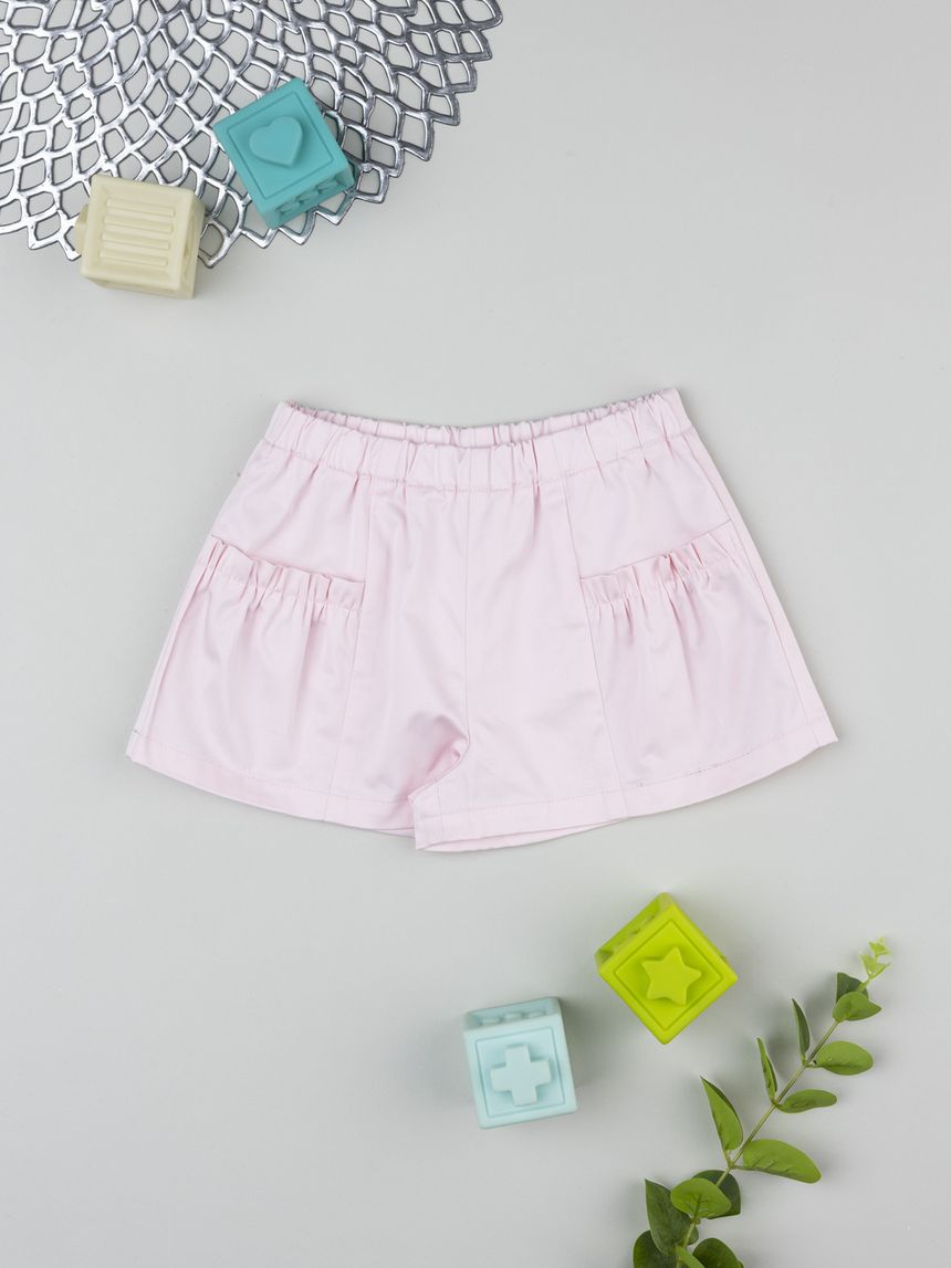 Shorts elegant bimba rosa