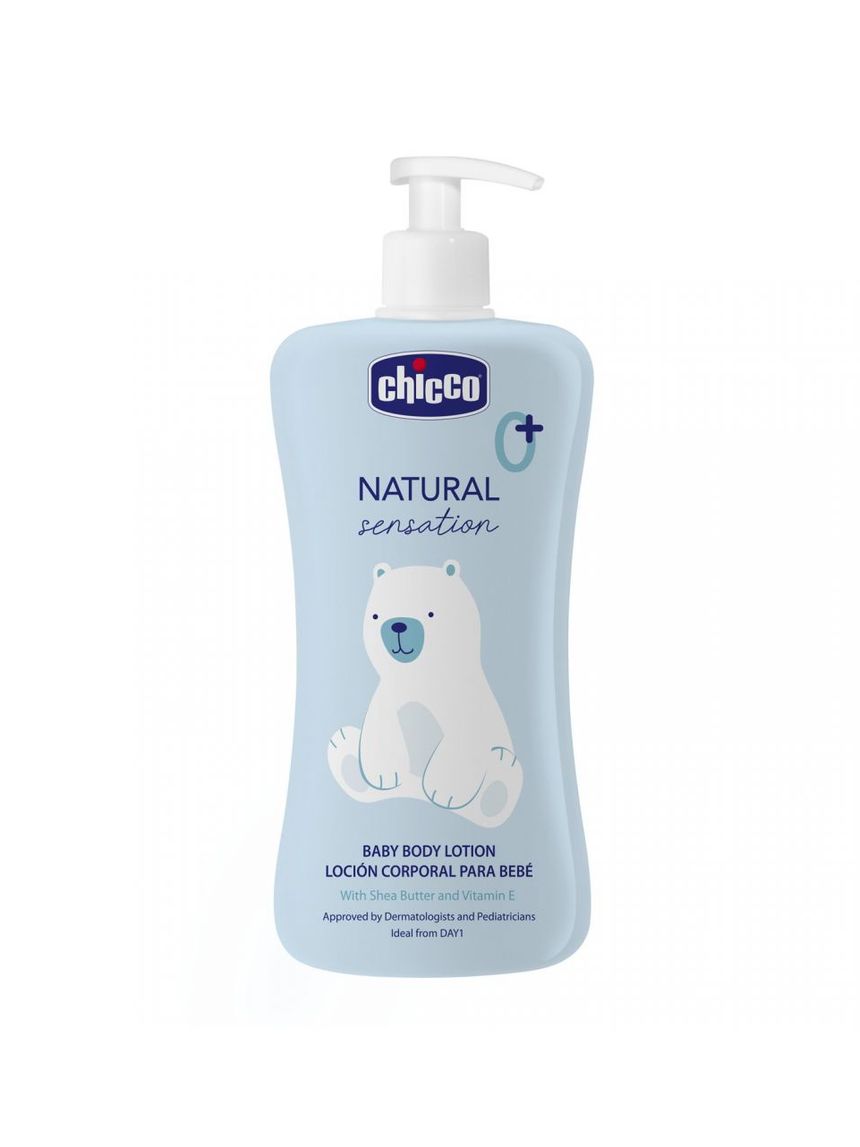 Baby crema corpo natural sensation 500ml - chicco