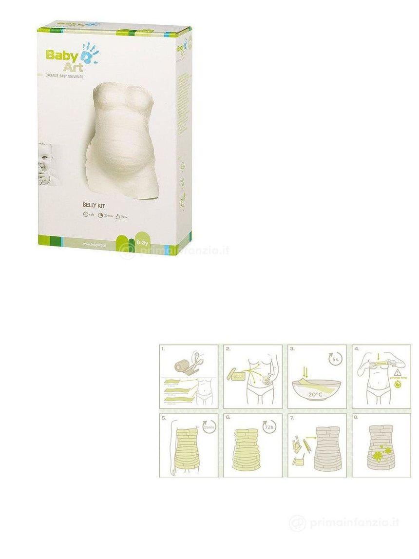 Kit per il calco del pancione - baby art
