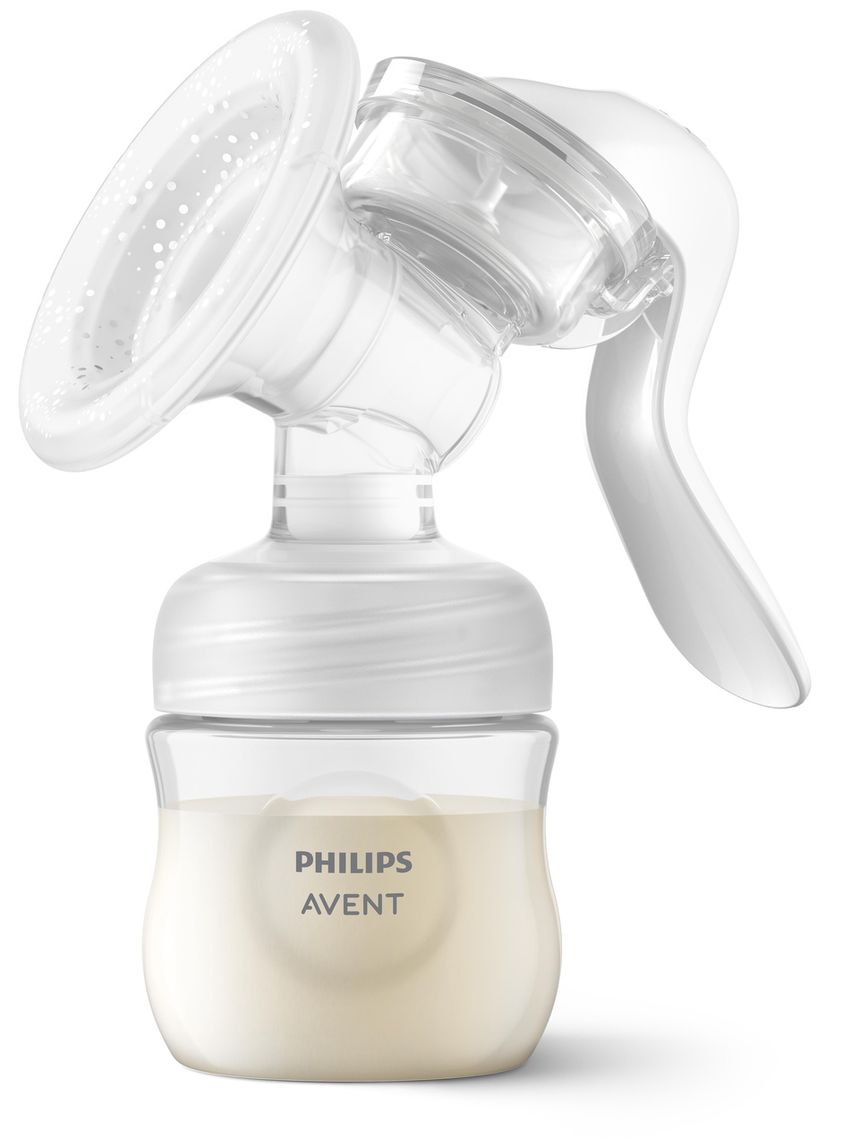 Tiralatte manuale singolo natural motion, estrazione facile e veloce, stimola il flusso del latte. senza bpa*.  modello scf430/01 - philips avent