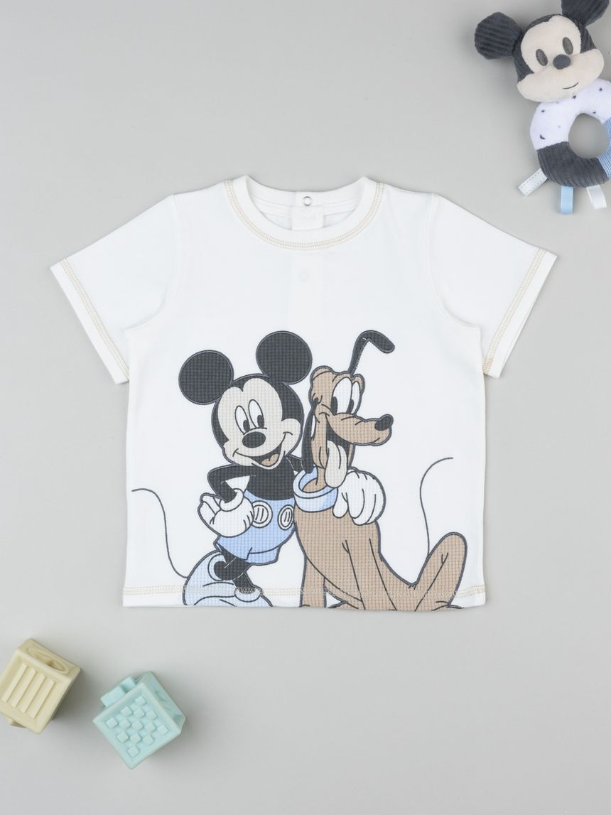 T-shirt mea manica bimbo mickey mouse