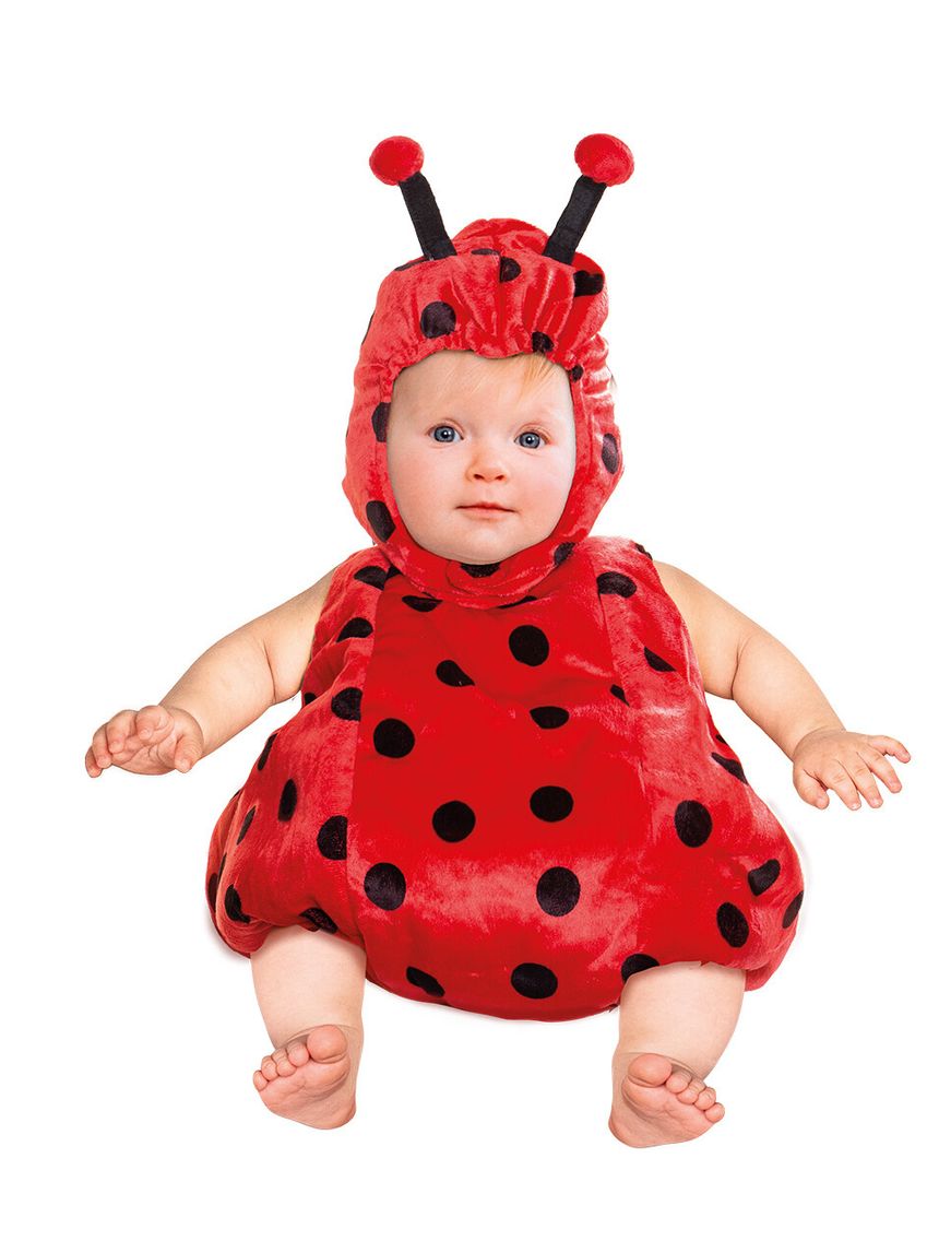 Costume carnevale coccinella baby neonato 6-12 mesi - carnaval queen