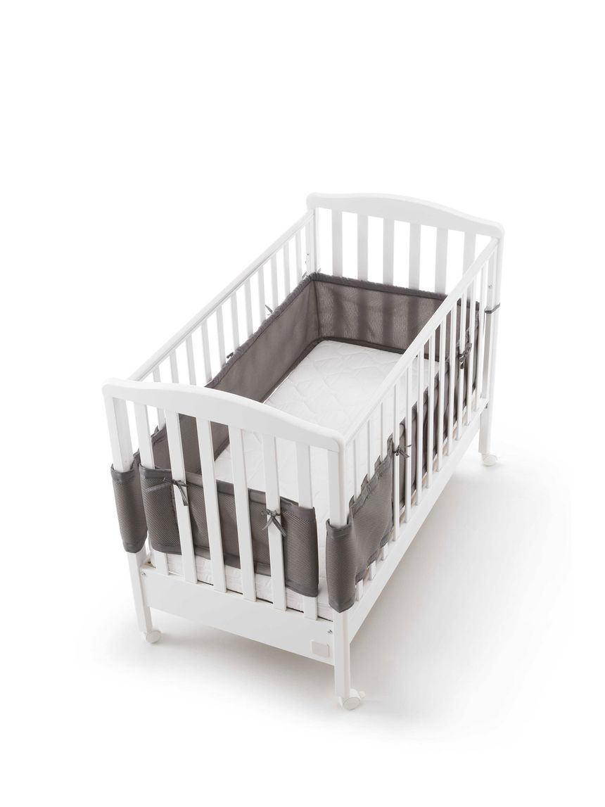 Paracolpi giro letto airtech 3d grey - italbaby