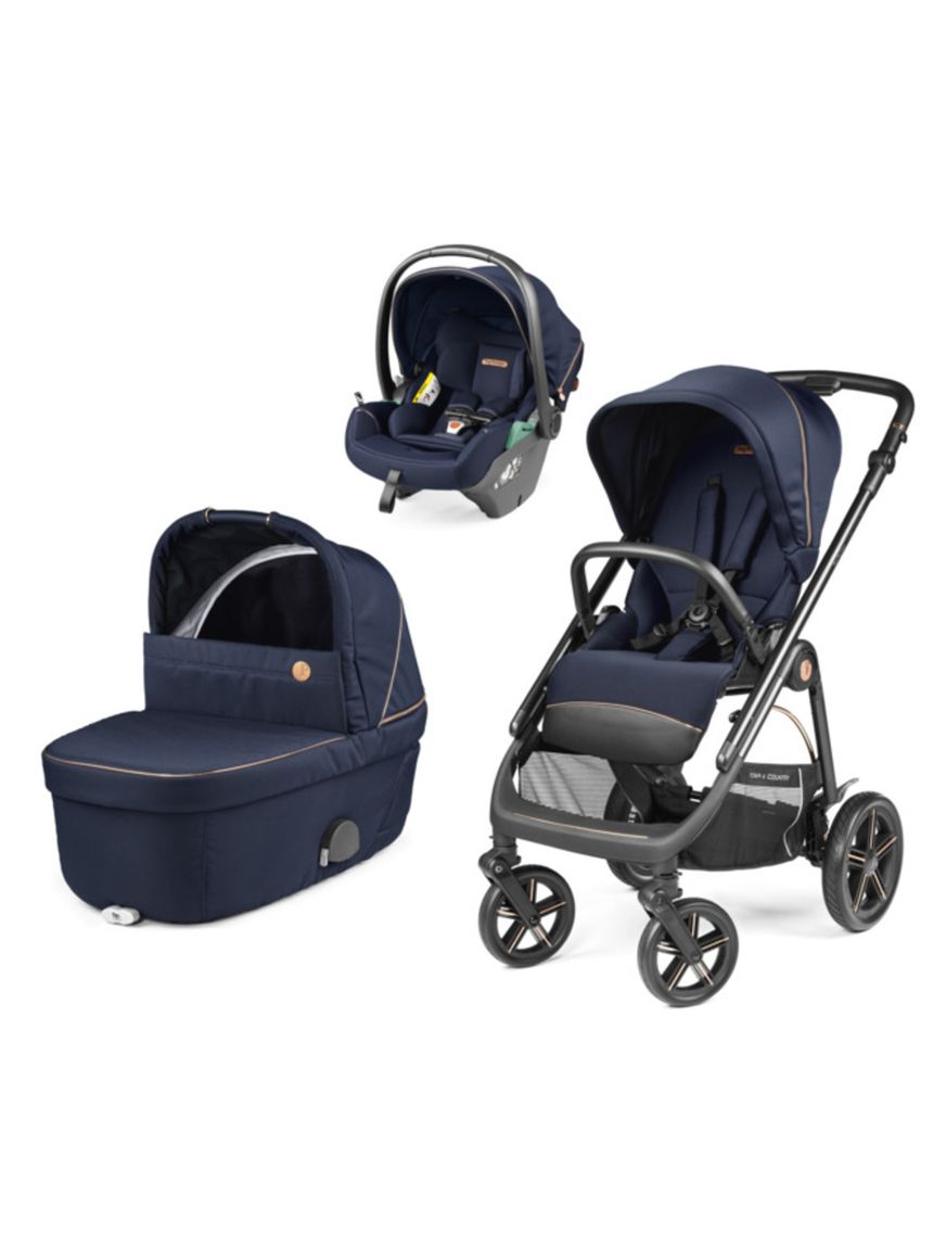 Trio veloce tc brio belvedere lounge - blue shine - peg perego