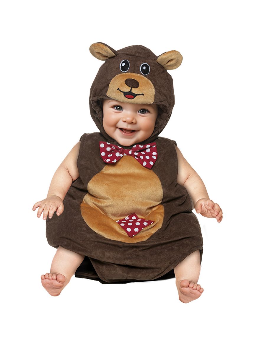 Costume orsetto baby 6/12 mesi - carnaval queen