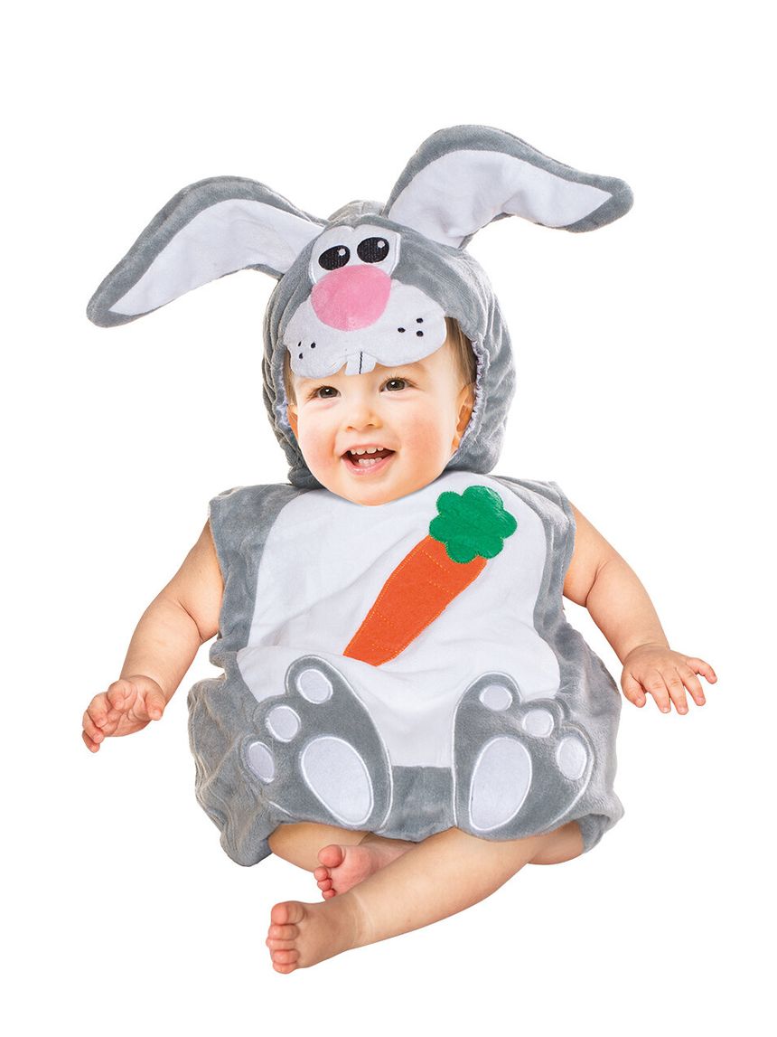Costume carnevale coniglietto saccotto neonato 6-12 mesi - carnaval queen