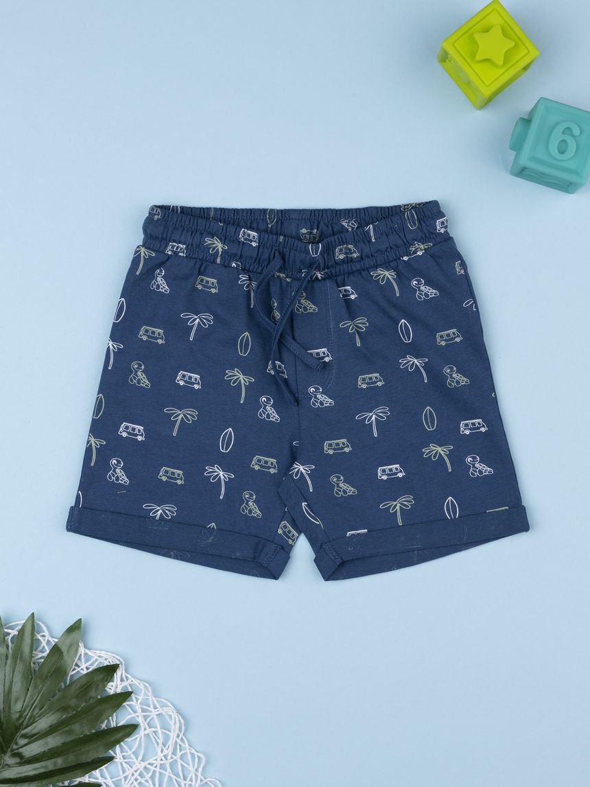 Shorts blu bimbo summer