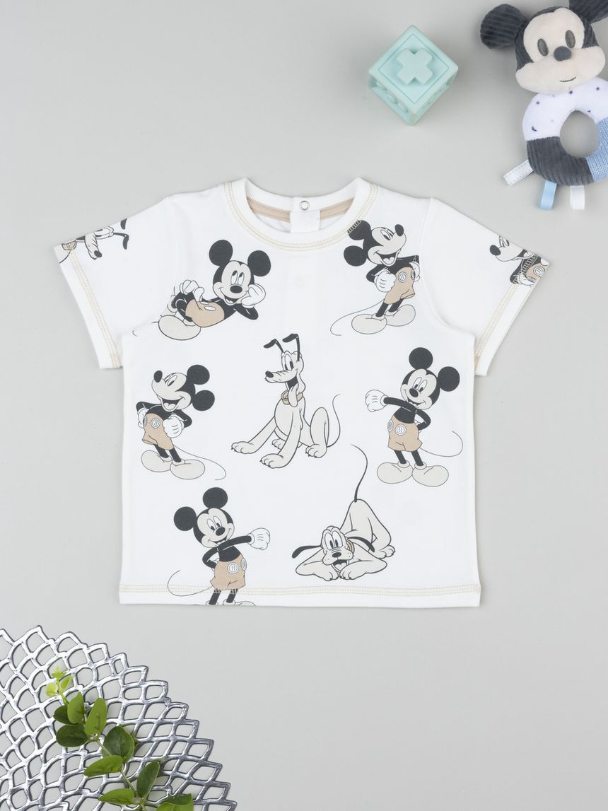 T-shirt mezza manica bimbo disney mickey