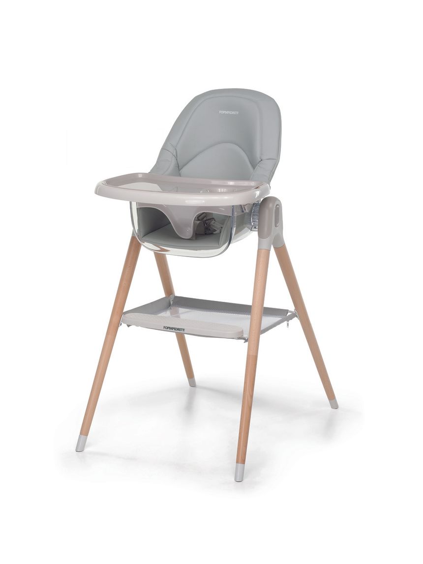 Seggiolone pappa bonito 2 in 1 grey - foppapedretti