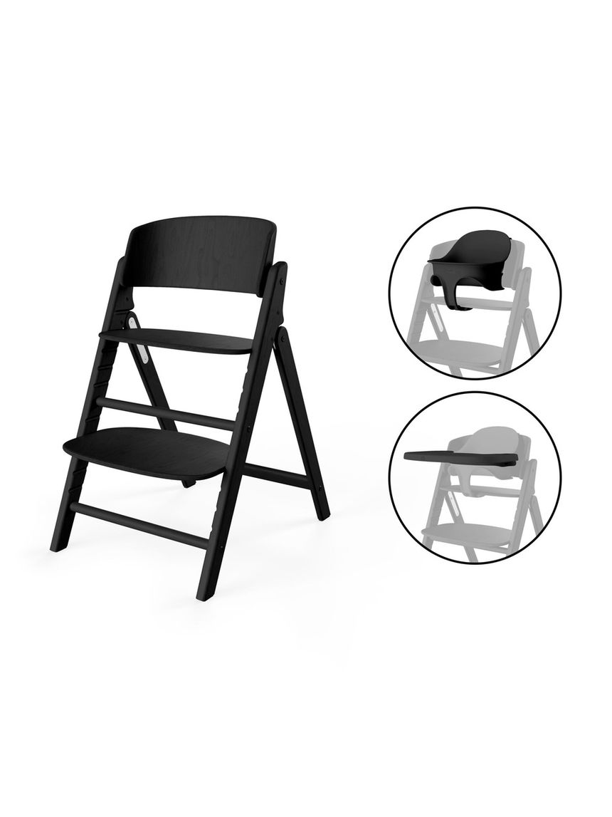 Seggiolone click & fold 3-in-1 stunning black - cybex