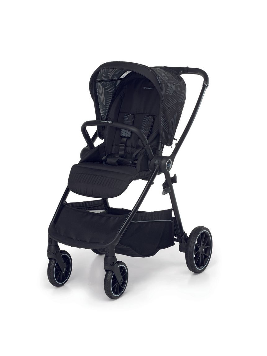 Trio divo glamour + seggiolino rek black + adattatore - foppapedretti