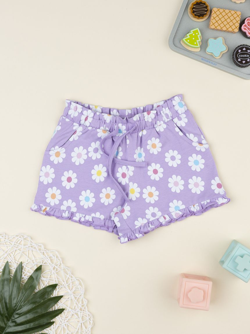 Short lilla bimba margherite