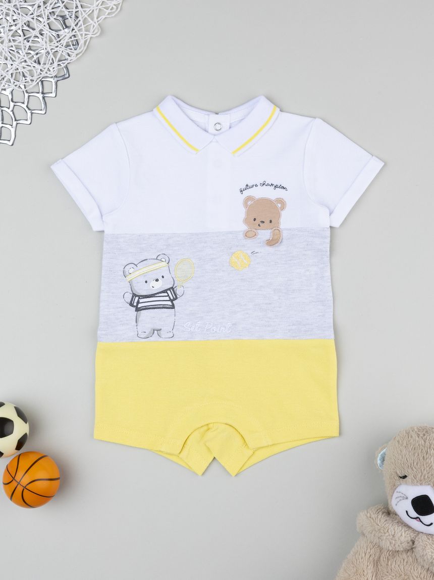 Pagliaccetto bimbo tricolor tennis