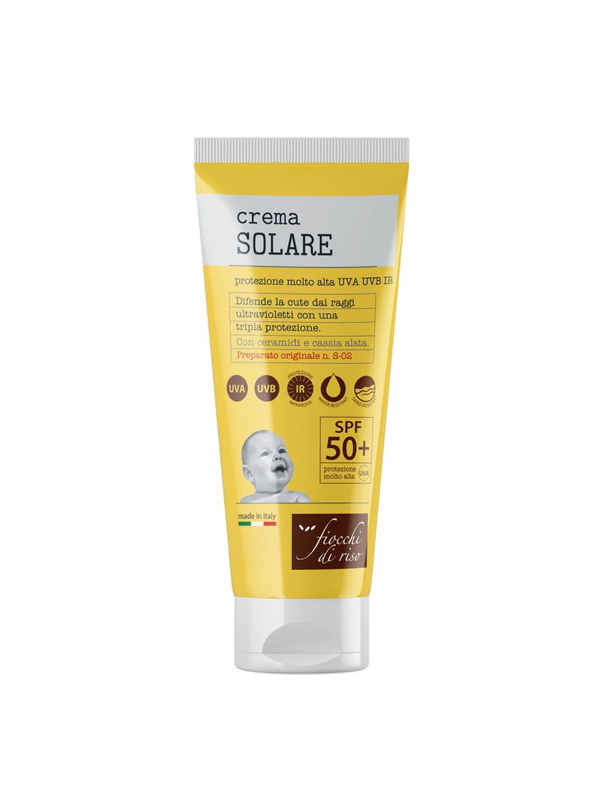 Crema solare spf50+ 100ml - fiocchi di riso