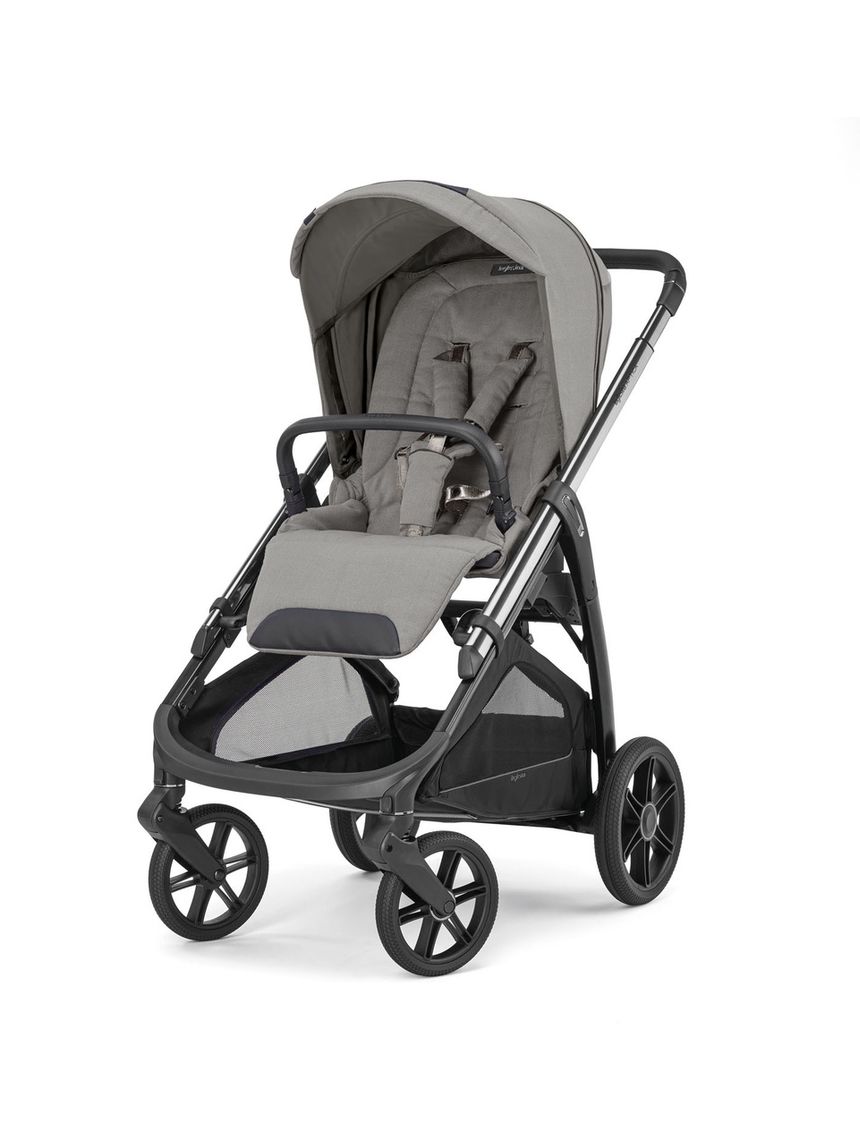 Passeggino aptica telaio litio black - platinum grey - inglesina