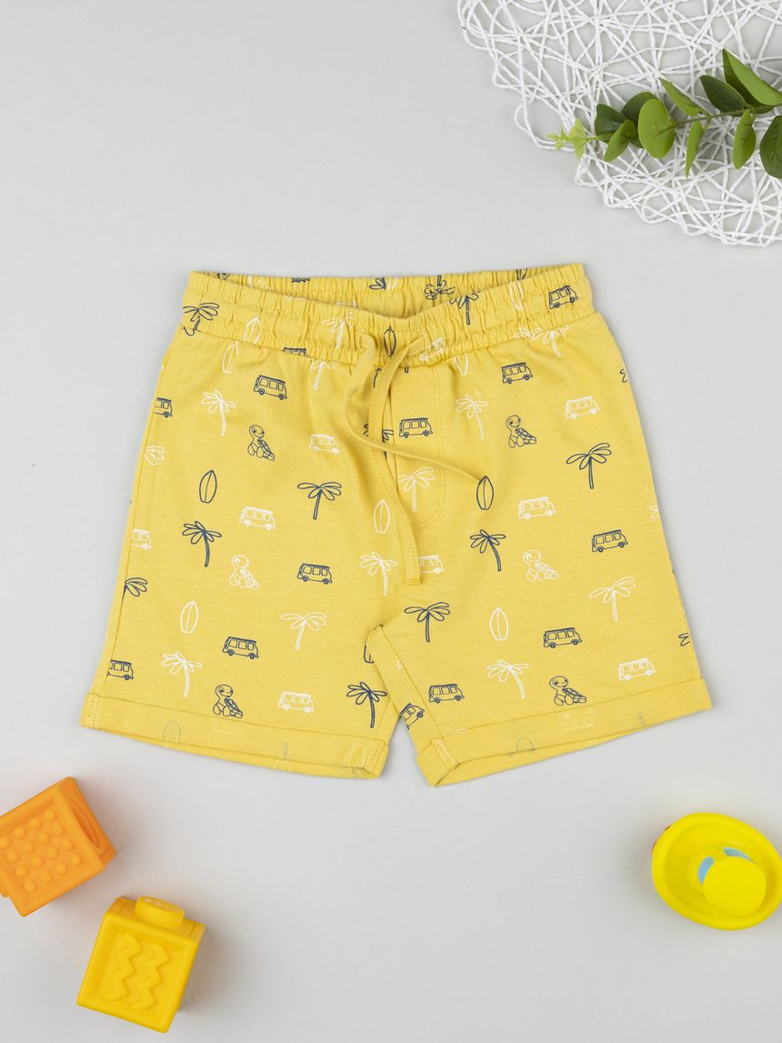 Shorts giallo bimbo summer