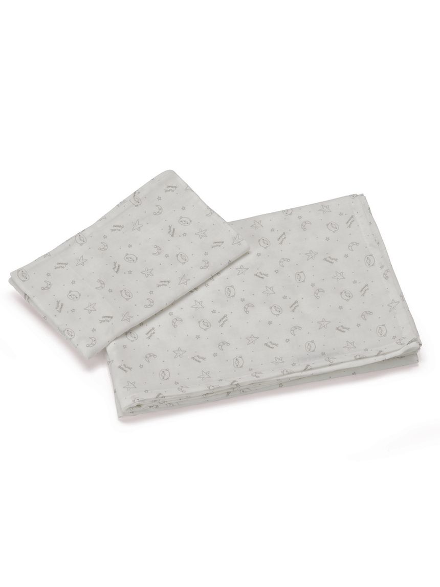 Completo lenzuolo per lettino  - foppapedretti