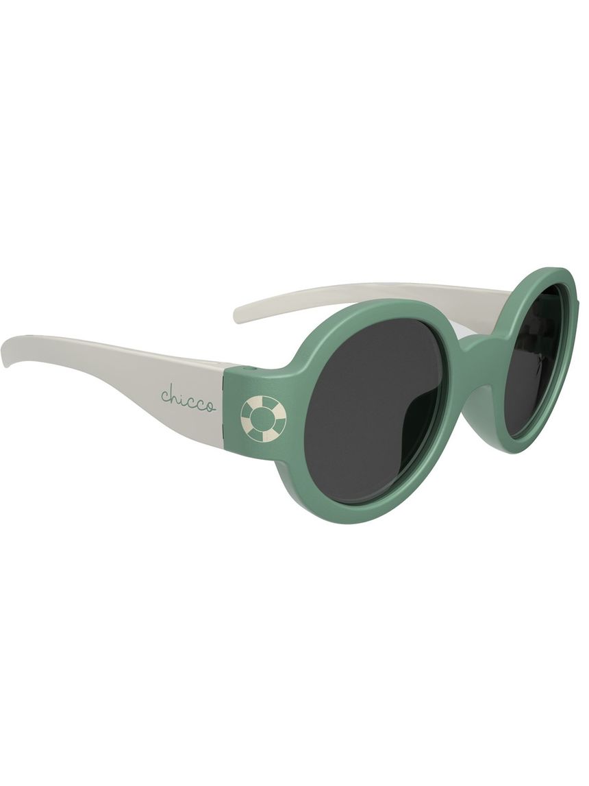 Occhiale da sole verde con lenti fumè 0m+ - chicco