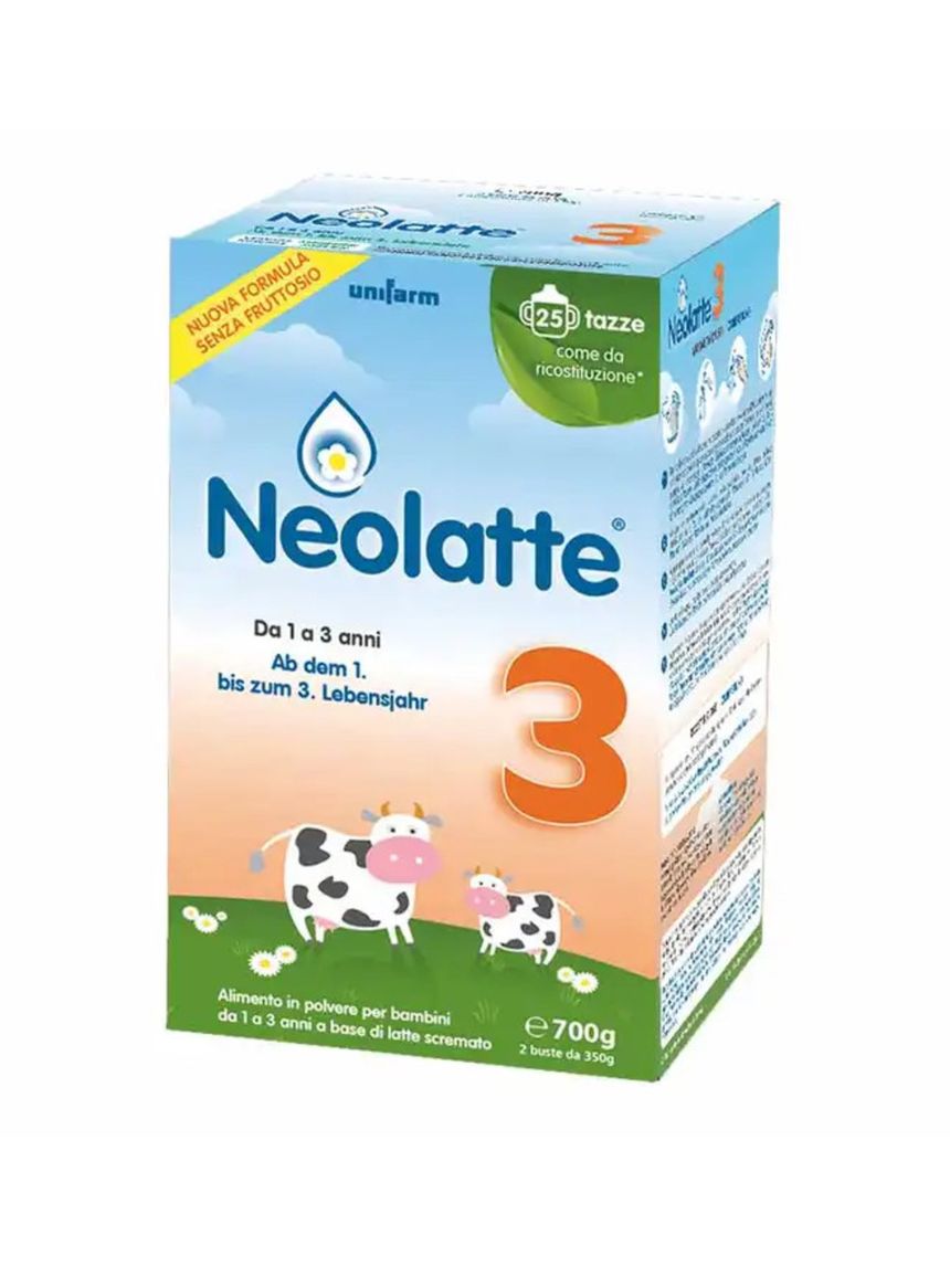 Latte di crescita 3 2x350 gr - neolatte