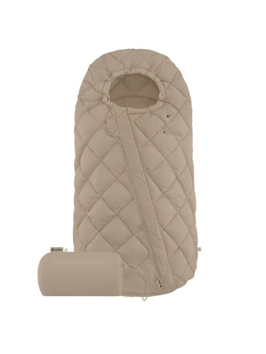 Sacco coprigambe snøgga 2 almond beige - cybex
