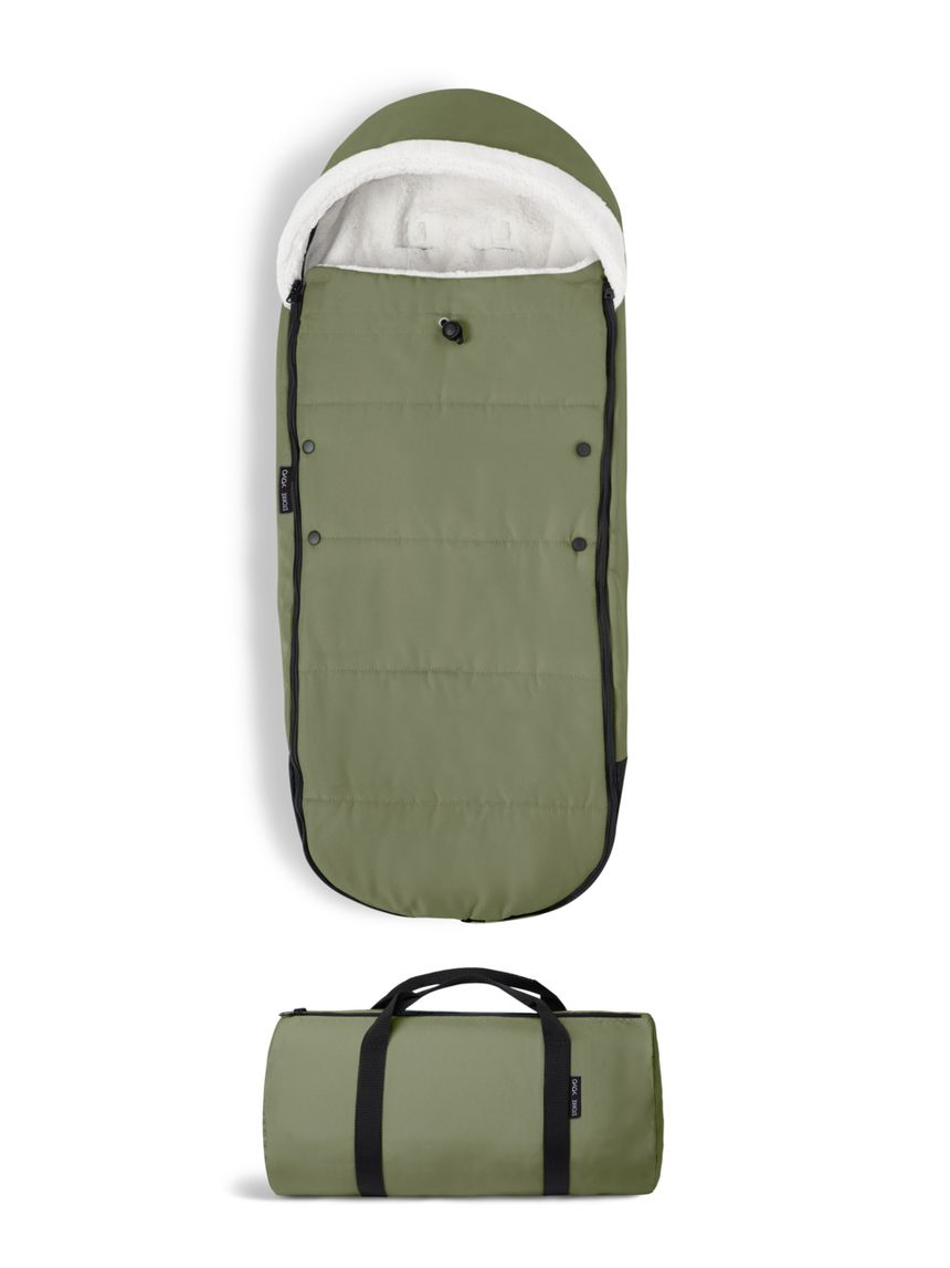 Sacco coprigambe - olive - stokke yoyo
