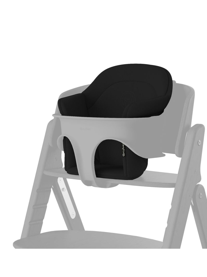 Cuscino click & fold iris inserto comfort inlay stunning black - cybex