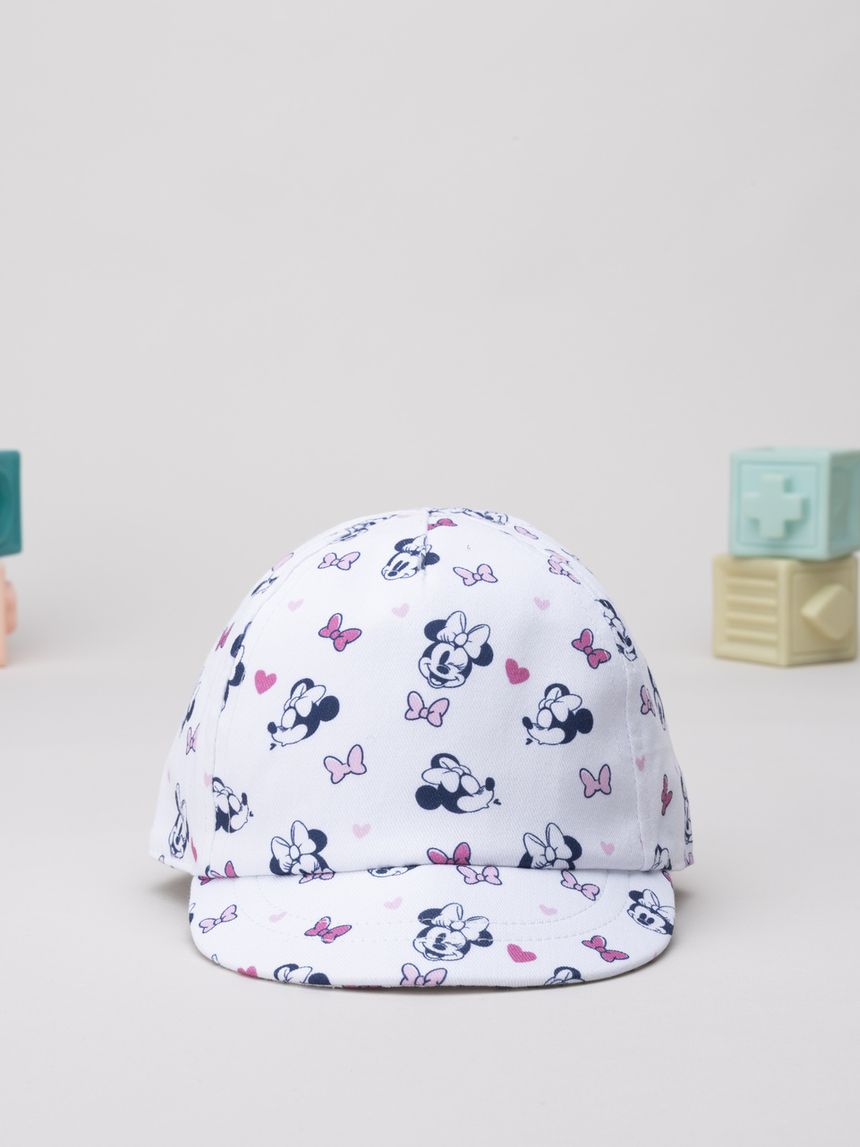 Cappello con visiera bimba minnie