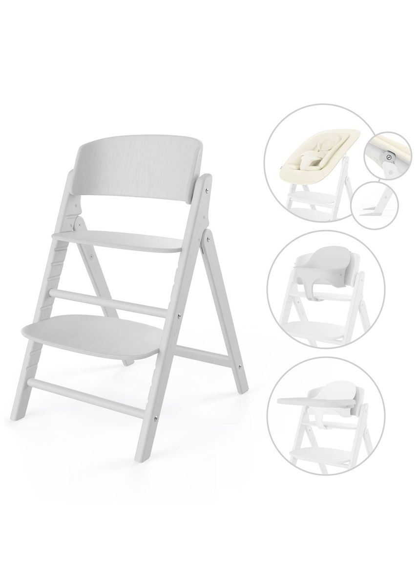 Seggiolone click & fold 4-in-1 all white - cybex