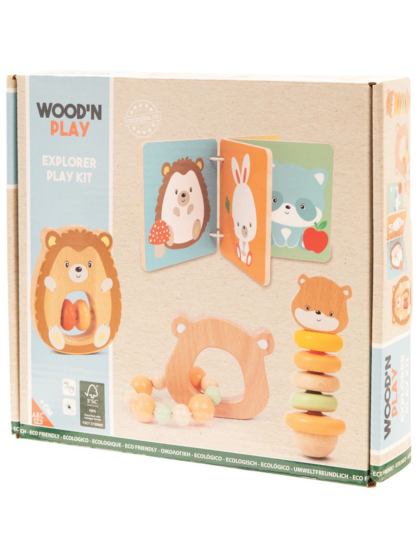 Set bebé 4 attività - 0m+ - wood "n" play