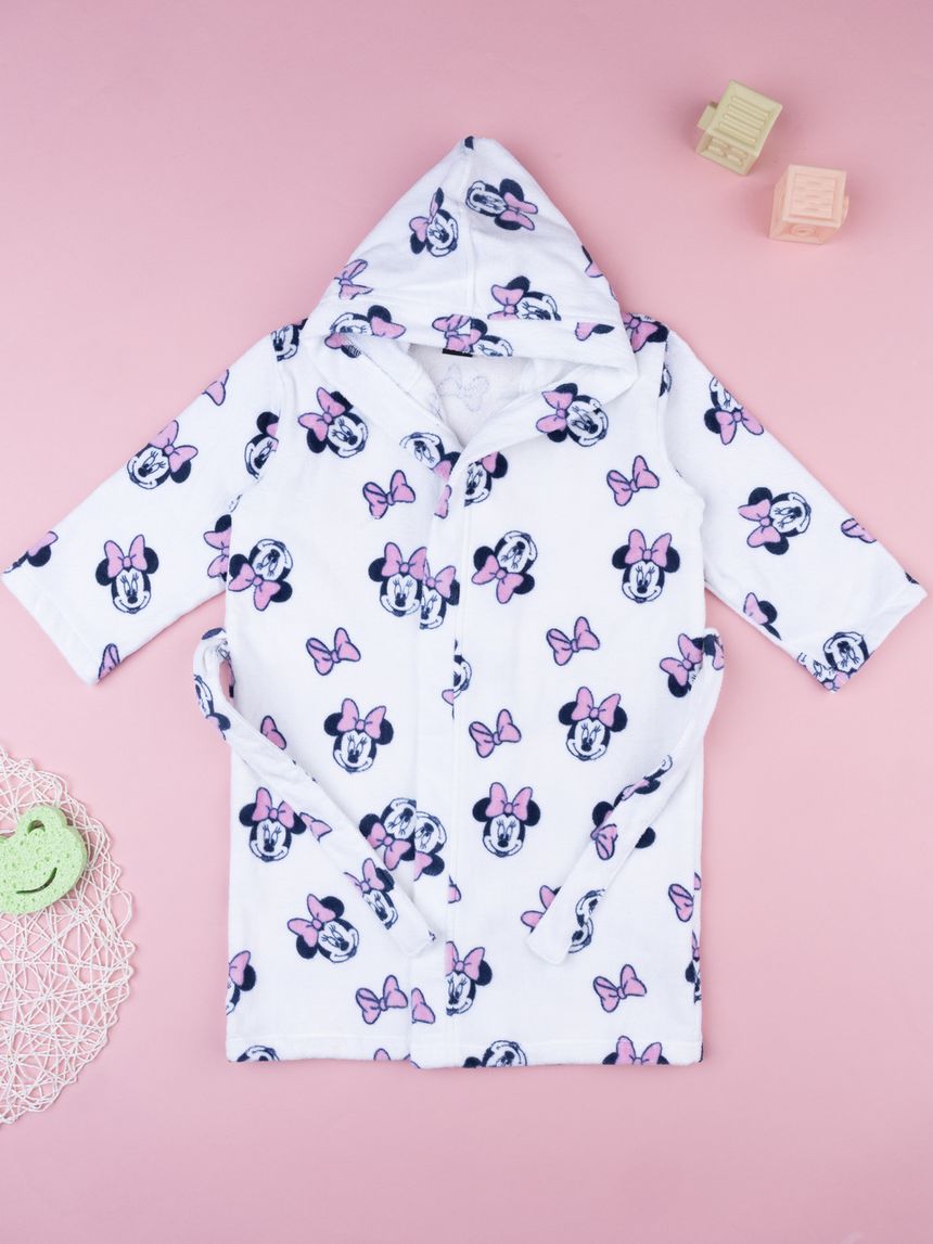 Accappatoio minnie bambina