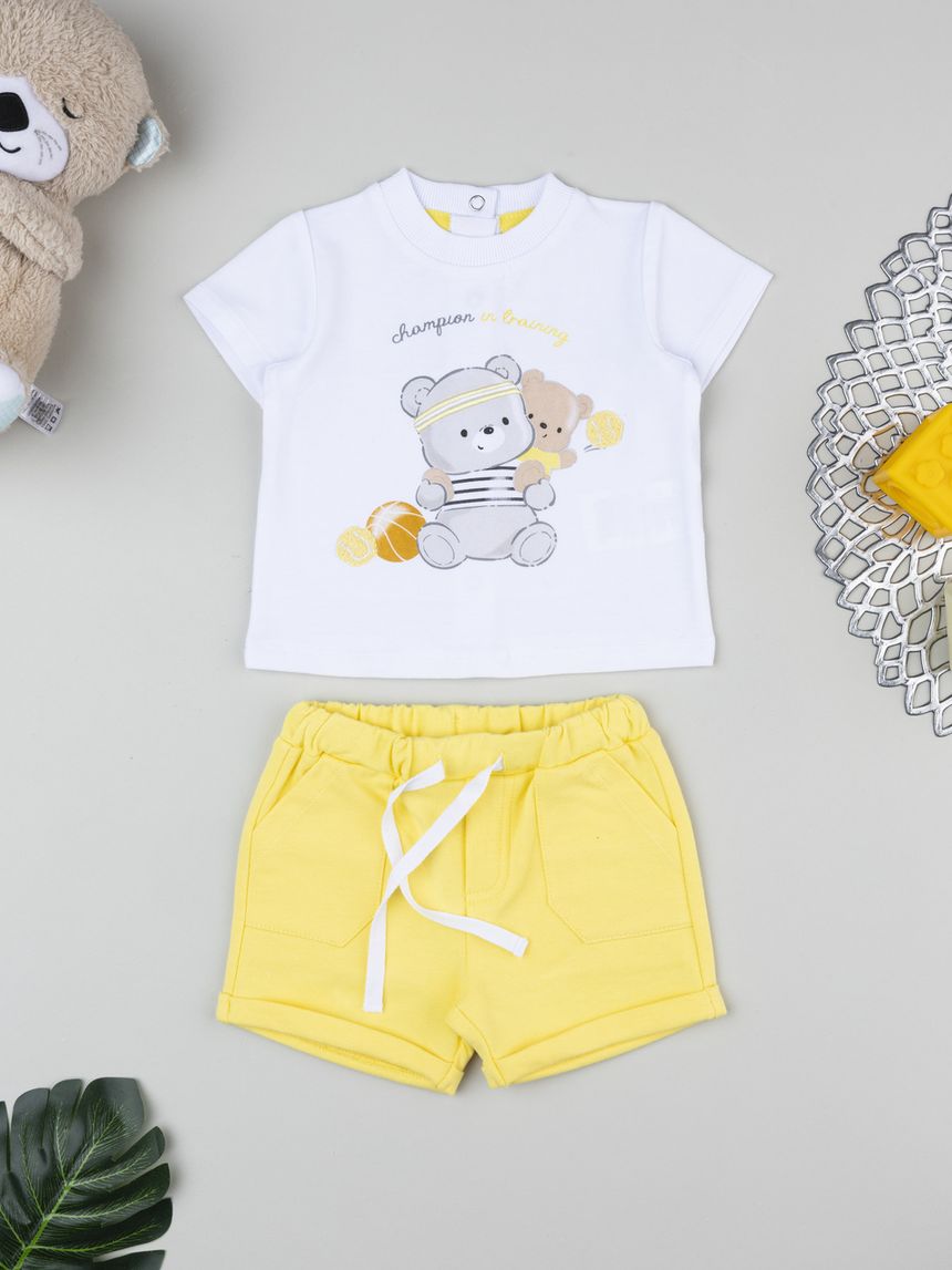 Completo shorts bimbo champions