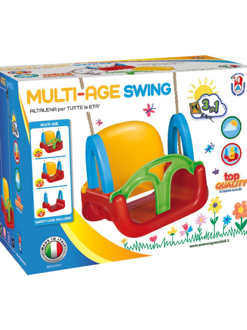 Seggiolino altalena 3 in 1 - androni giocattoli