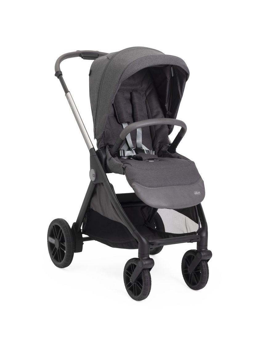 Passeggino bellagio 2.0 black satin - chicco