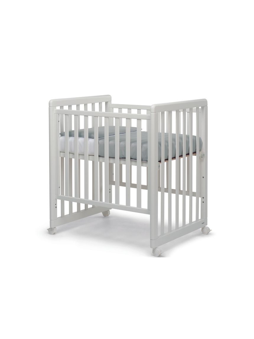 Lettino forever 8 in 1 bianco tessile grey - brevi