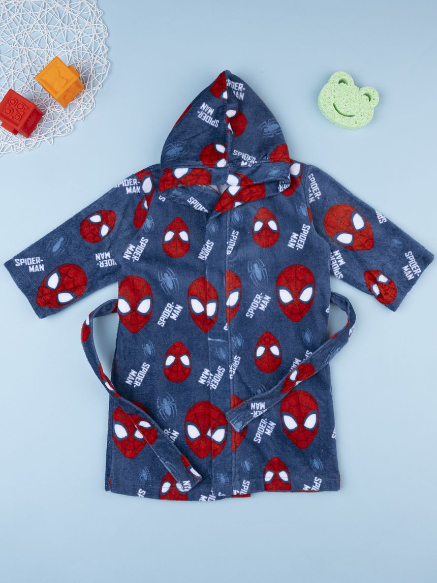 Accappatoio spiderman bambino