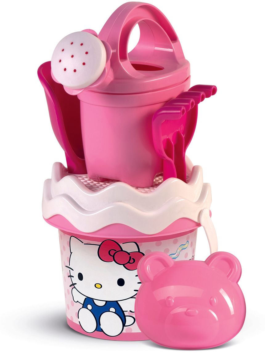 Set secchiello mare - 13 accessori - hello kitty - 18m+