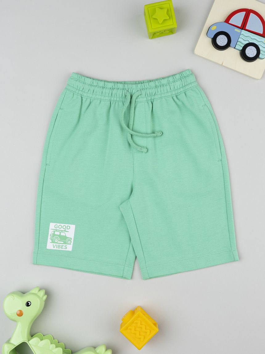Shorts bimbo verde chiaro